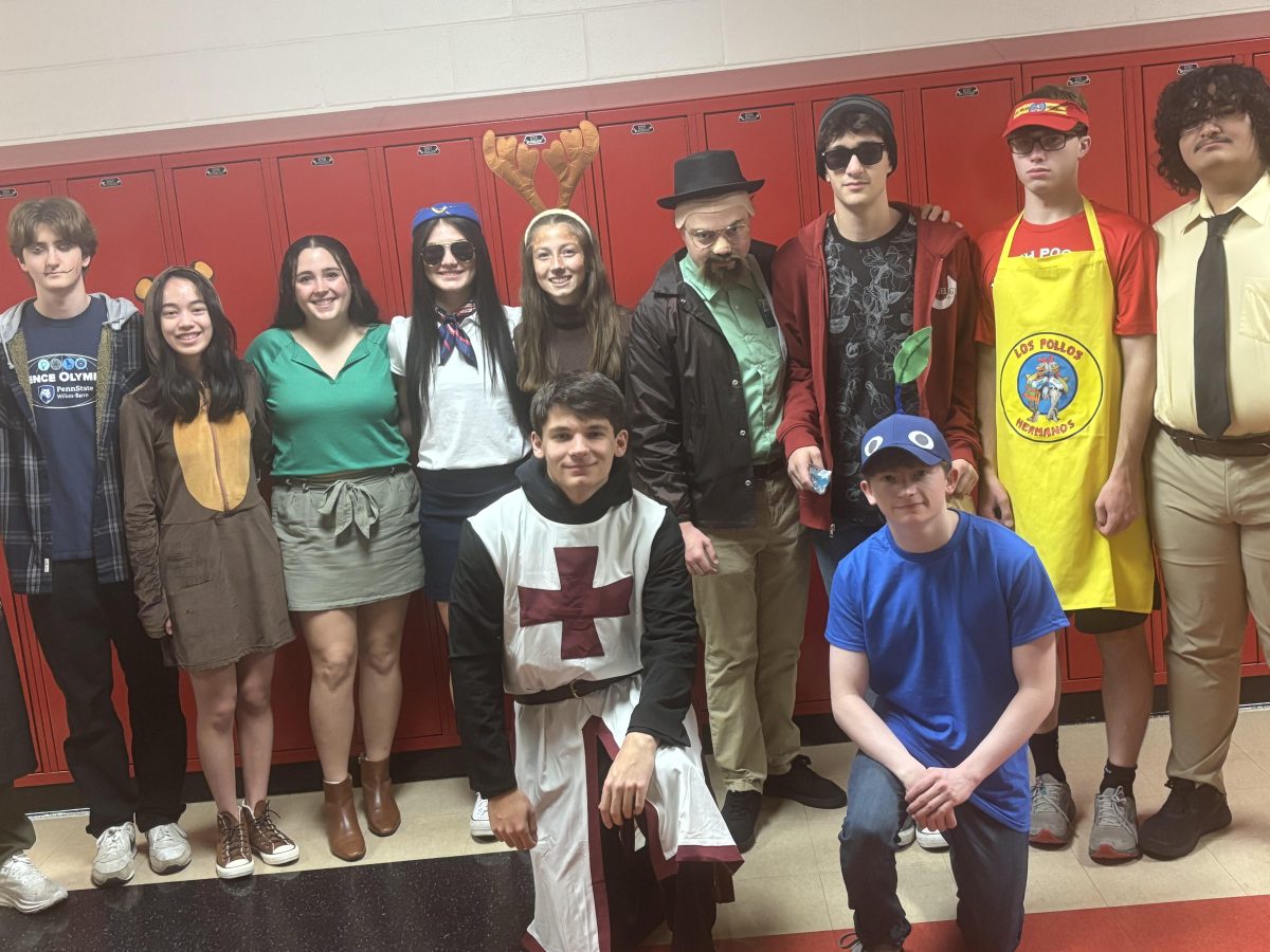 Pictured (L to R)-  Back Row: Kyle Mizenko, Nicole Marshall, Alyssa Lynch, Soyer DeLucy, Ashley Wright, Daniel Guglielmo, Evan Alefantis, Christian Segiel, Logan Hine. Front Row (L to R) Joseph DiMattio, Dillon Brace.