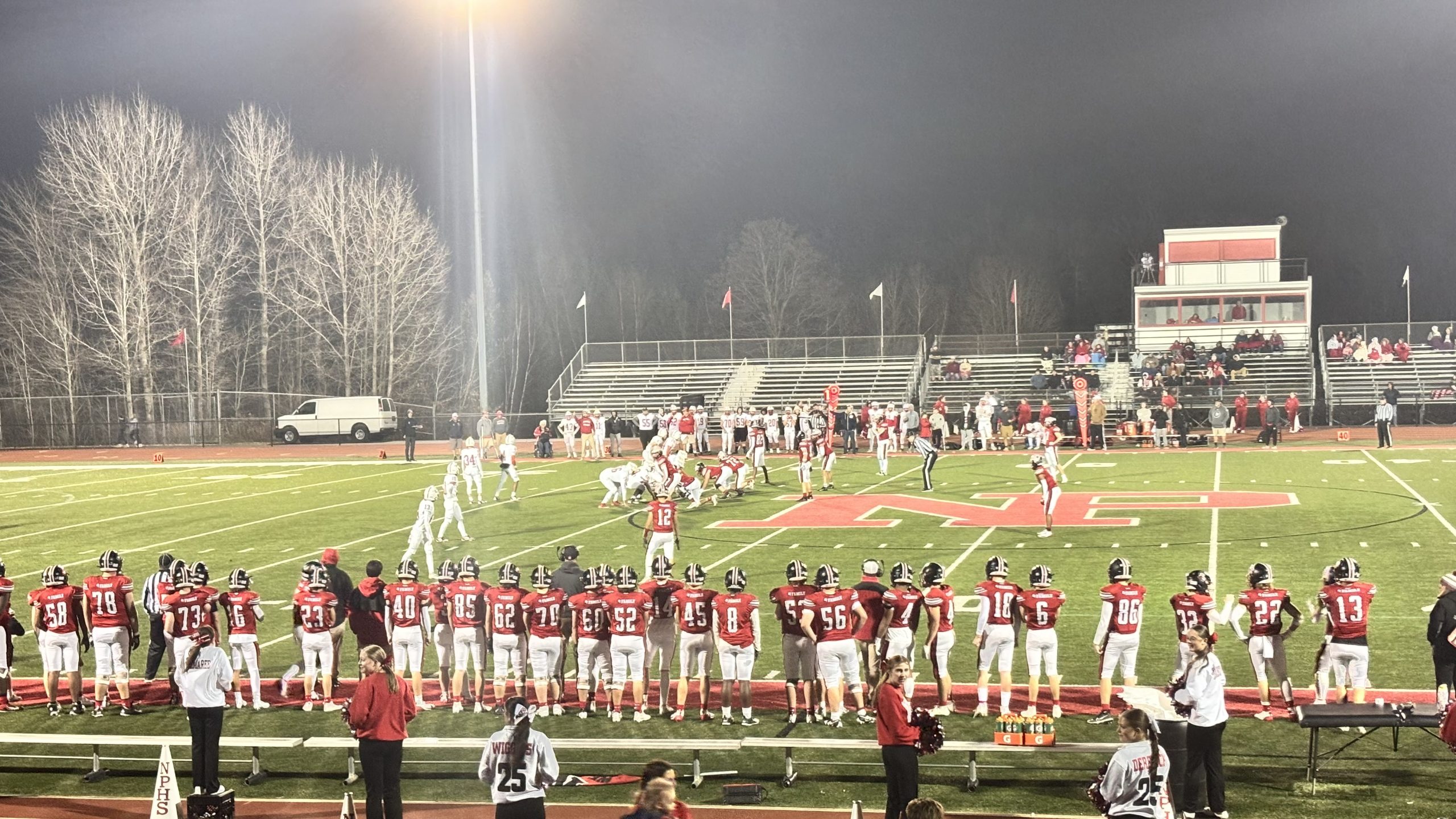 North Pocono defeated Hamburg 41-0 on Friday, November 1